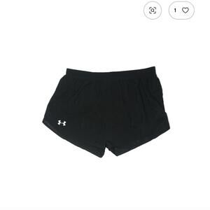 Under Armour Black Athletic Shorts Size L